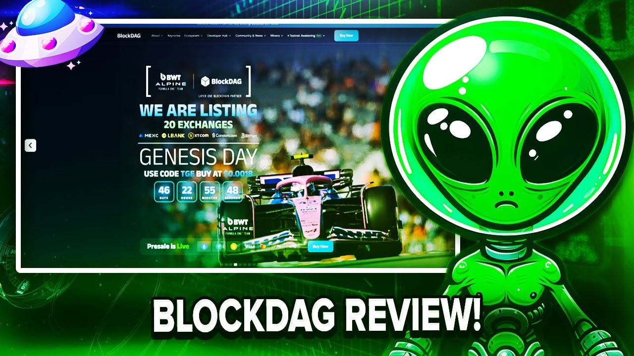 🚀 TO THE MOON 🚀 BLOCKDAG 🚀 REVIEW
