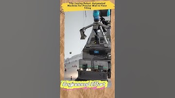 Tile Laying Robot Automated Machine for Precise Wall & Floor Tiling   #EngineeredEffort