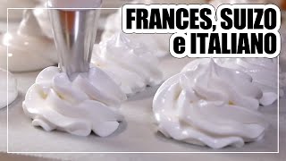 MERENGUES: Francés, Suizo e Italiano RECETAS, USOS Y DIFERENCIAS