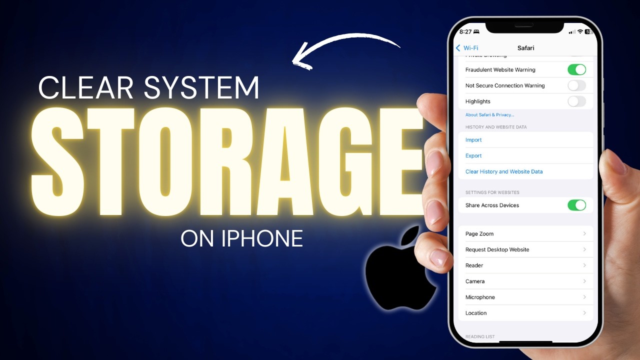 How to Clear System Storage on iPhone Free Up Space Fast!
