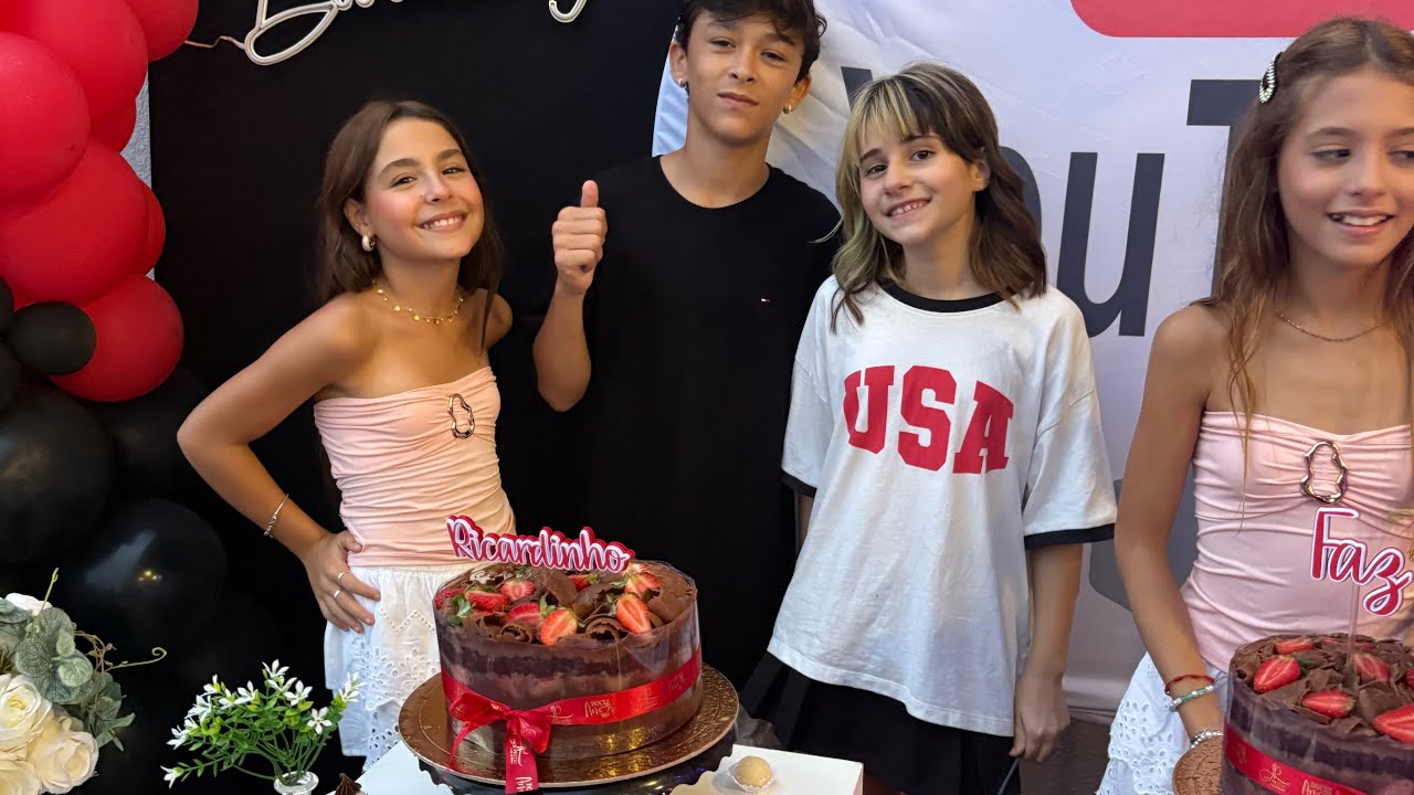 TROLEI O RICARDINHO NO ANIVERSÁRIO DELE 