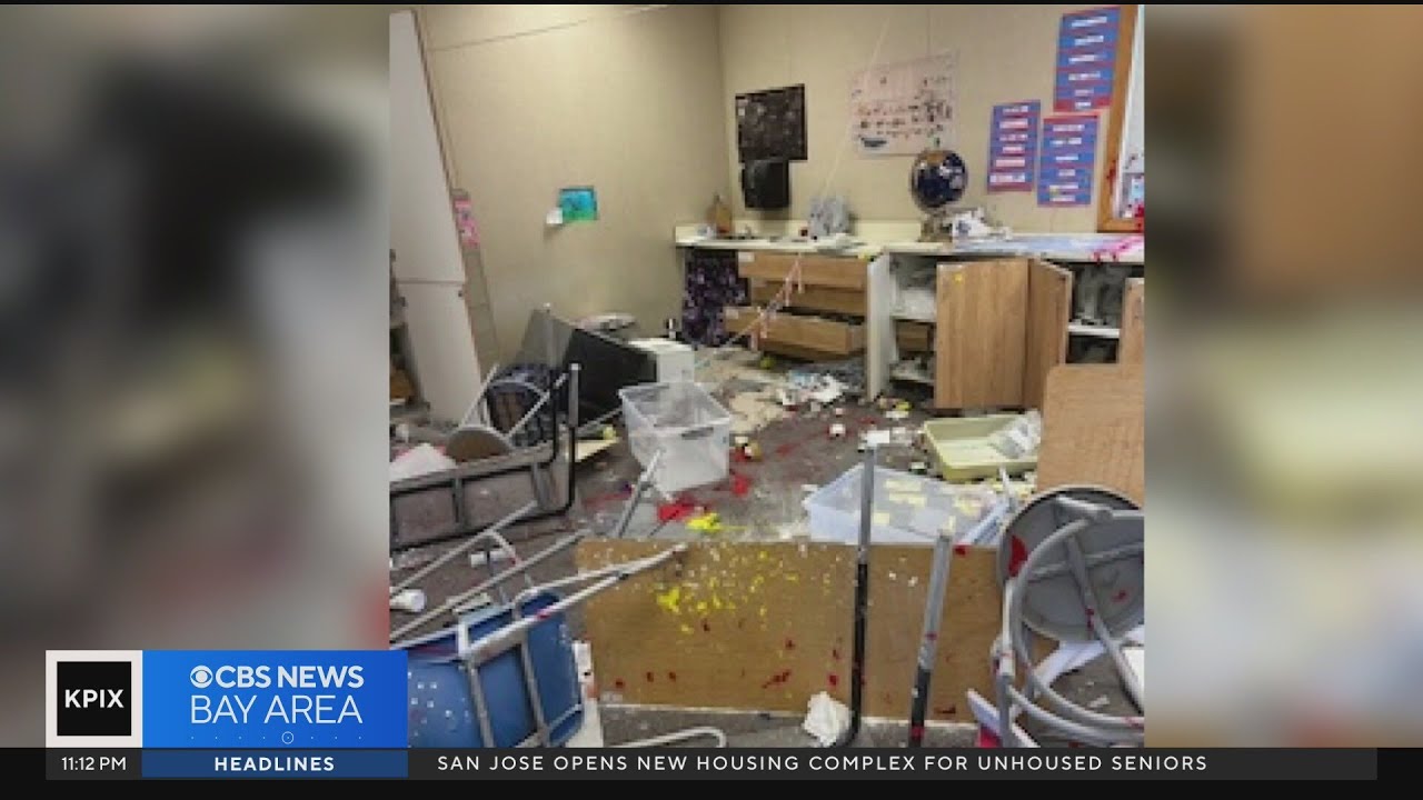 Vandals wreck two classrooms at Wright Charter School in west