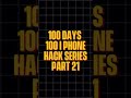 Day 21 of 100 Days 100 IPhone Hack Series ✅