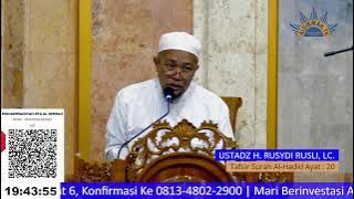 🔴 LIVE | Tafsir Surah Al-Hadid Ayat : 20 | Ustadz H. Rusydi Rusli, Lc. |