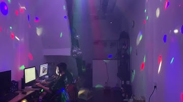 Đèn Led Xoay 7 Màu cầu Trụ Cảm Ứng Theo Nhạc Vũ Trường, Karaoke, Sân Khấu, QuÁn Bar - 0919053713