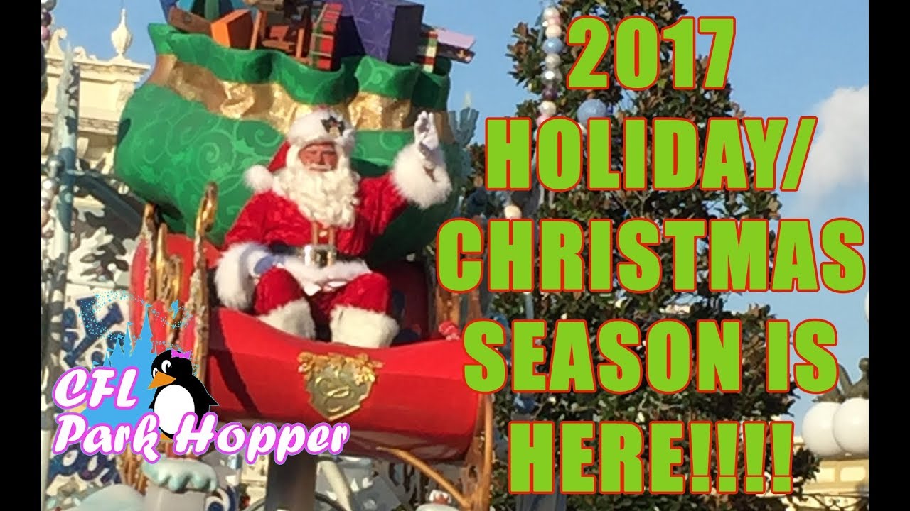 Upcoming Christmas theme park events - YouTube