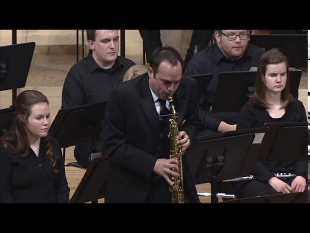 Concerto for Soprano Saxophone and Wind Ensemble, Mvmt. V. Finale