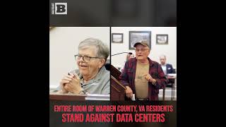 Full Room of Warren County, Virginia Residents Stand Up Against Data Centers