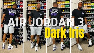 Air Jordan 3 Dark Iris Outfit Idea