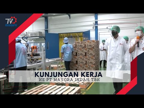 Kunjungan Kerja Menteri Perindustrian ke PT Mayora Indah Tbk