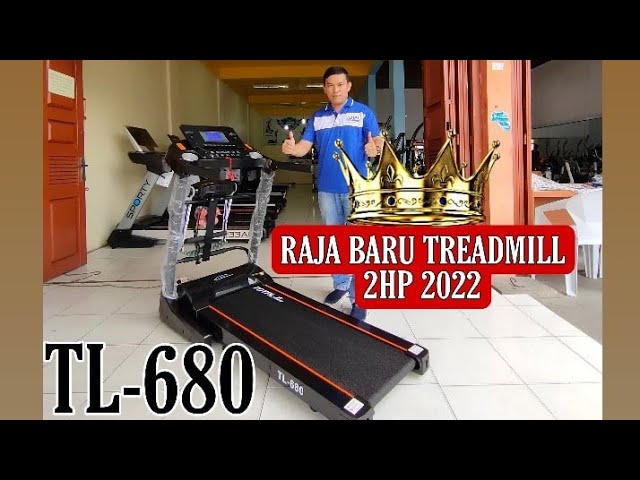 TREADMILL TL-680 RAJA BARU TREADMILL 2HP class=