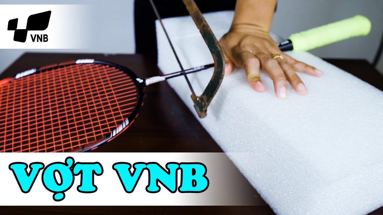 Vợt Cầu lông giá rẻ - Vợt cầu lông VNB V200 - Vợt cầu... - youtube