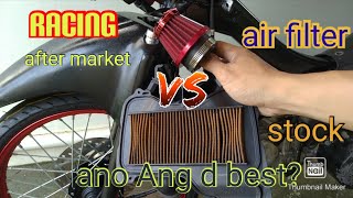 Stock vs racing airfilter ( ano Ang d best)