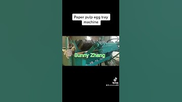 Small automatic egg tray machine,1000 pcs per hour,changing the mold  produce different products.