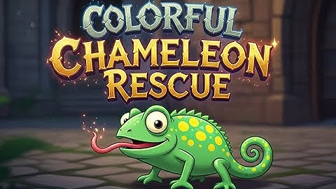 G4K Colorful Chameleon Rescue Game Walkthrough