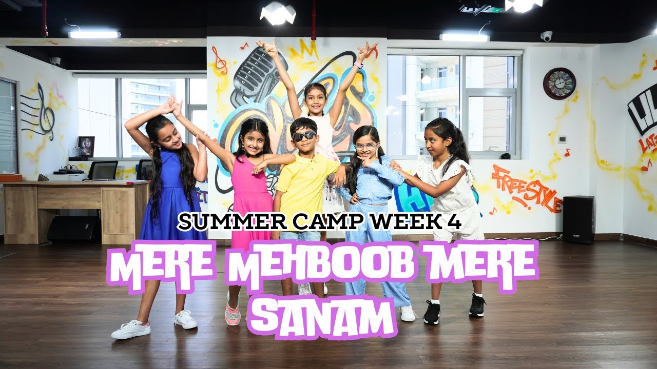 Mere Mehboob Mere Sanam | Dance | Summer camp week 4 | Vibes - YouTube