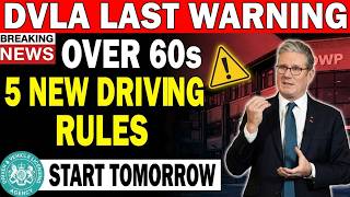 🚨 DVLA LAST CALL: Over 60s Must Know These 5 New Driving Changes Before TOMORROW