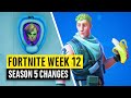 Fortnite | All Season 5 Map Updates and Hidden Secrets! WEEK 12!