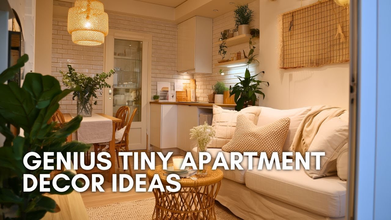Genius Tiny Apartment Decor Ideas to Maximize Every Inch with Style and ...