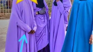 yanda ake yanka hijabi Mai hannu da hulla
