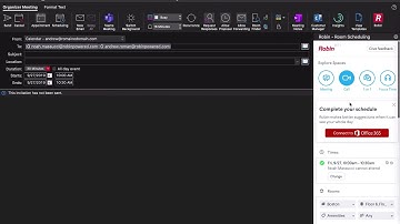 Getting to know the Outlook Add In