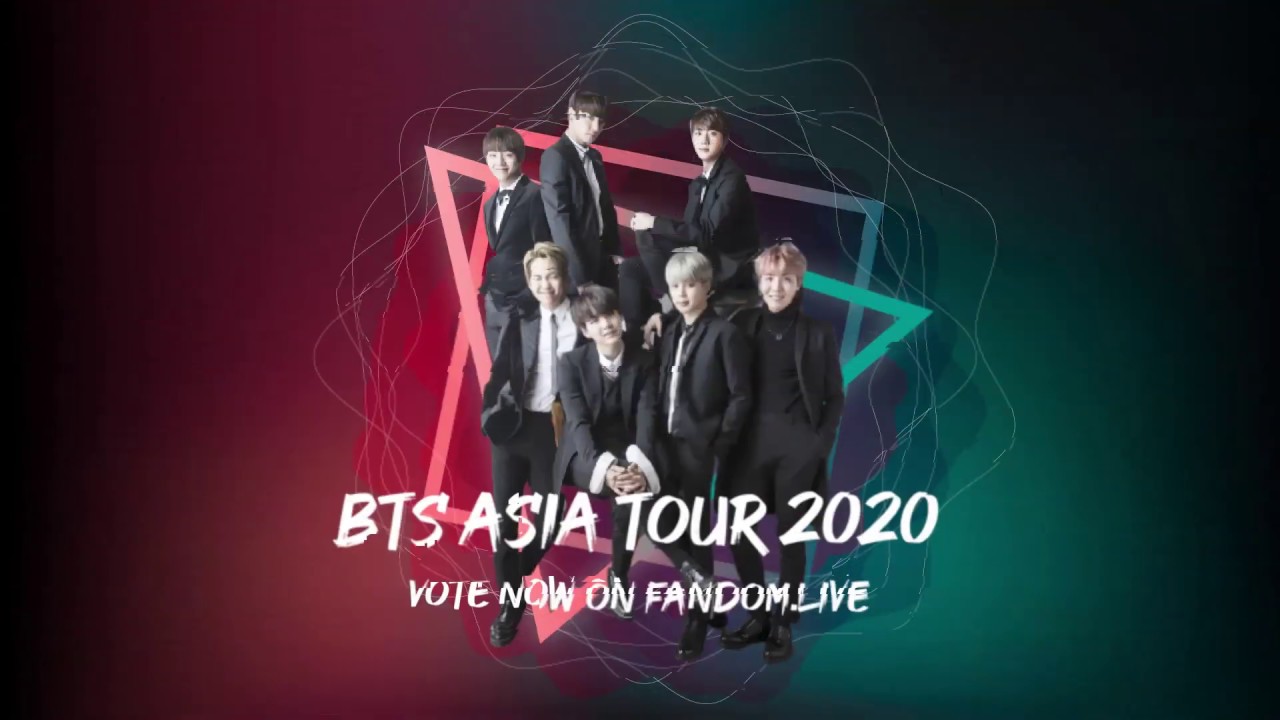 Fandom Live - BTS Asia Tour 2020 - YouTube