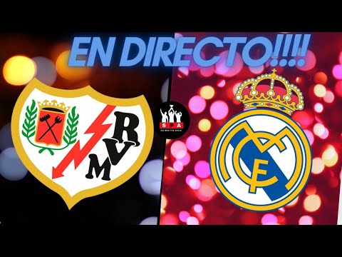 RAYO VALLECANO VS REAL MADRID EN VIVO ⚽️ ⚽️ ⚽️  JUEGA BENZEMA  !!! - JORNADA 13 - LIGA DE ESPAÑA-