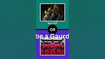 Would You Rather?(Squid-Game) #shorts #wouldyourather