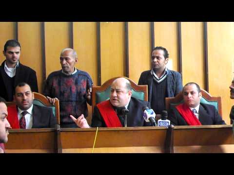 لحظة النطق بالحكم على المتهمين في قضية قتل واغتصاب الطفلة زينة