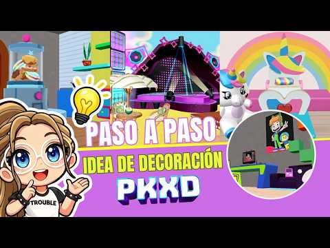 ✨STEP-BY-STEP DECORATING IDEAS with CREATOR PACKS at PKXD 🏡 #pkxd #pkxduniverse