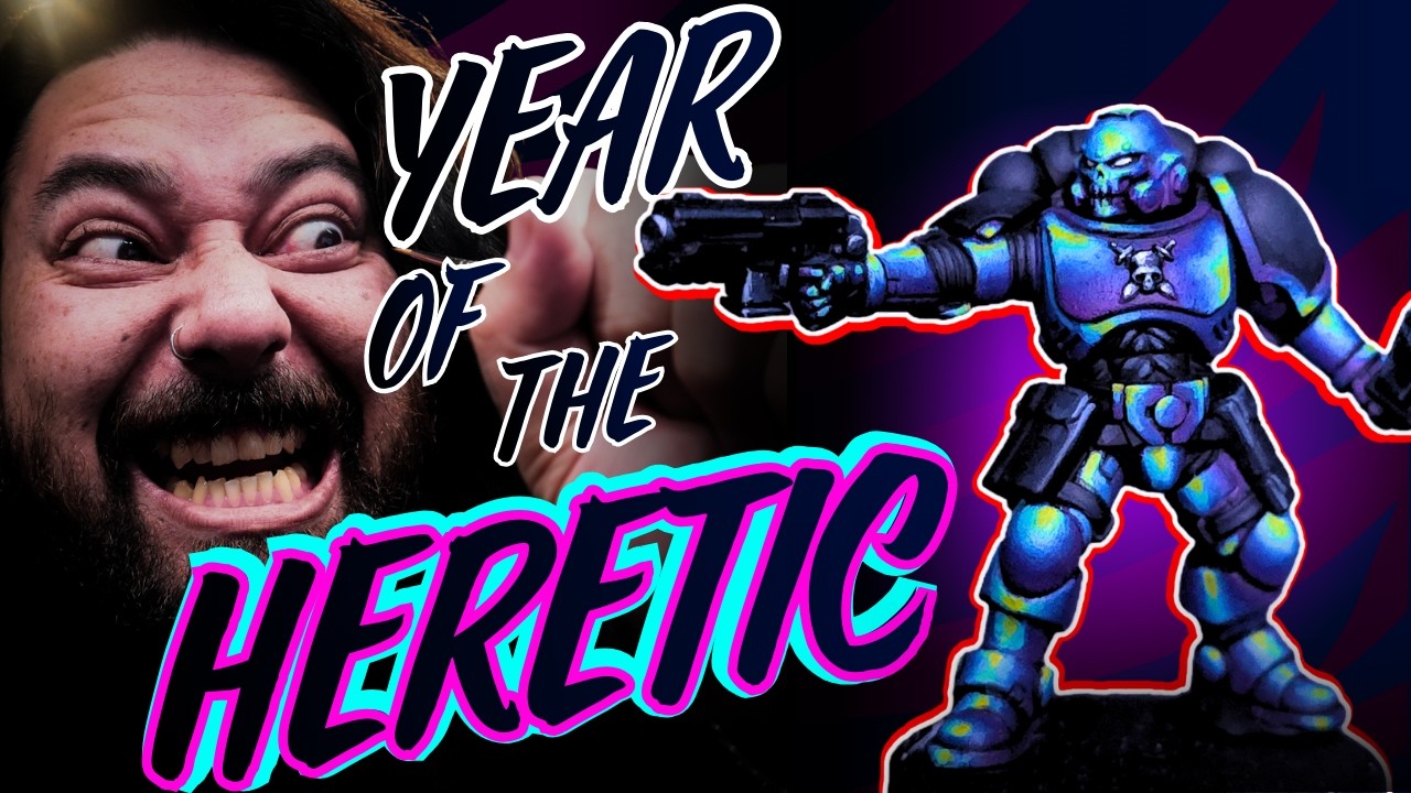Year of the HERETIC // Painting Iridescent Warhammer