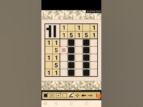 nonogram katana 5x5 #2 - YouTube