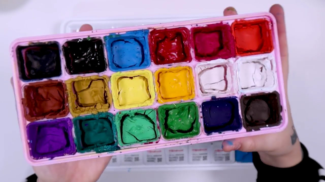 TESTANDO O MAIOR KIT DE PINTURA DO MUNDO - FOI MUITO BARATO MAS SERÁ QUE É BOM?