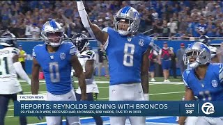 Former Lions WR Josh Reynolds signing with Broncos by WXYZ-TV Detroit | Channel 7 224 views 13 hours ago 35 seconds