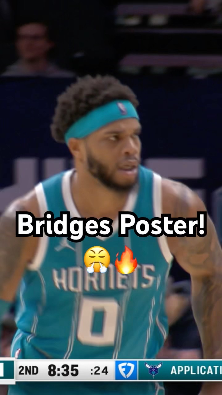 Miles Bridges MEAN POSTER SLAM! ??|#Shorts