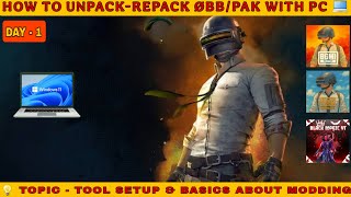 Famous HOW TO UNPACK REPACK OBB PAK 4.1 💻 | HOW TO MAKE MOD OBB PAK WITH PC LAPTOP 4.1 | PUB BGM Wealth