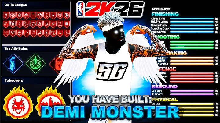 BEST 2-WAY POINT GUARD BUILD in NBA 2K26! *NEW* OVERPOWERED BUILD! 10 LEGEND BADGES! Best Build 2k26