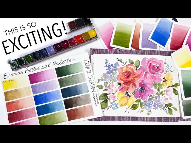 Introducing Emma's Botanical Palette With Arkaar Creations! class=