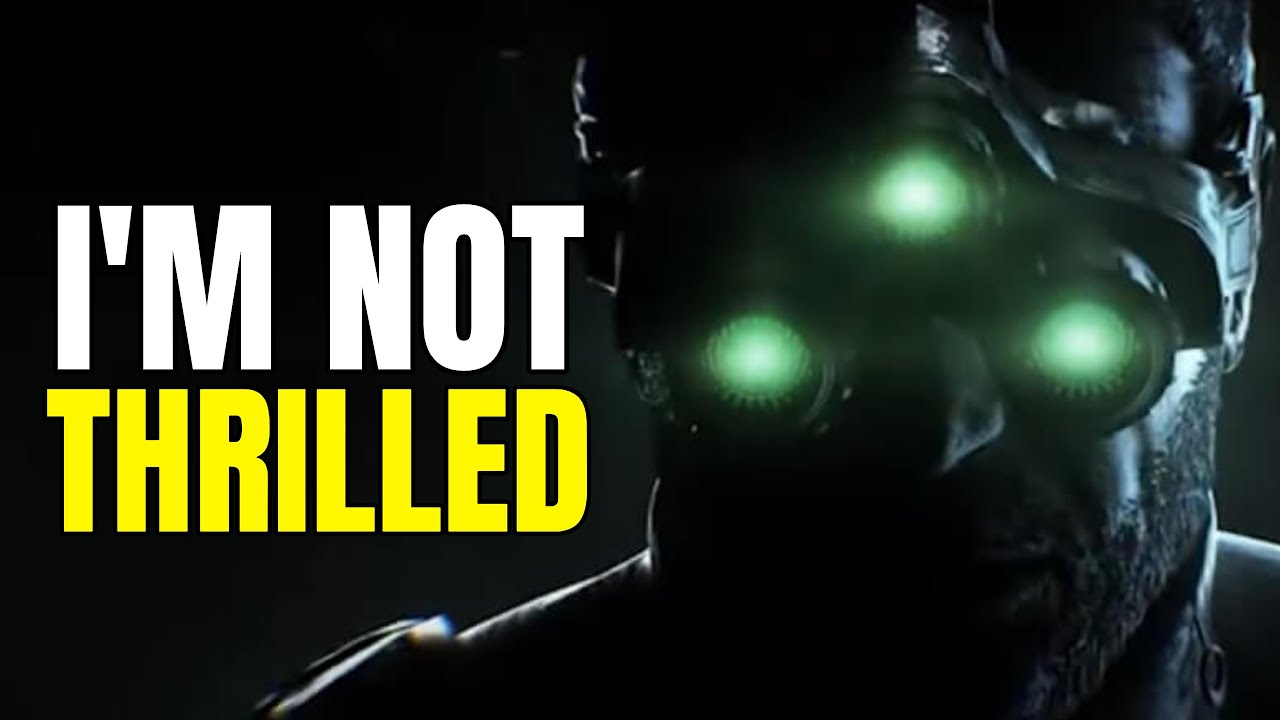 Splinter Cell' remake will rewrite the series for modern-day