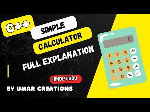#8 simple calculator in c++ using if else | Basic calculator in c++ ...