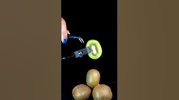 Kiwi seed closeup #asmr #closeup #macro #youtube #youtubeshorts #food #asmrfood #foodasmr #reels