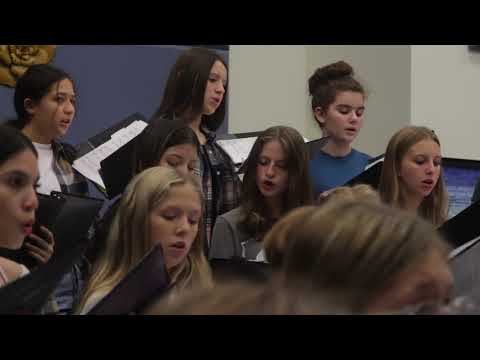 Faubion Middle School Chorus singing at ACDA (feat)