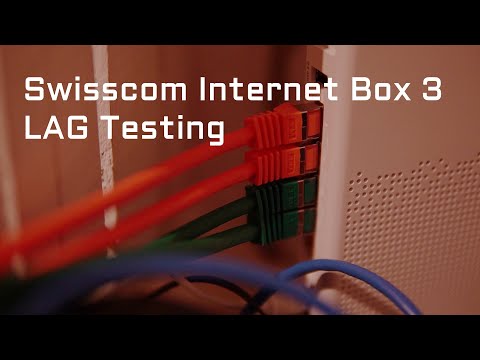 Swisscom 10Gbit Internet test on Internet Box 3 4x 1Gbit LAG
