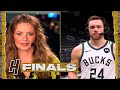 Pat Connaughton Reacts to Giannis’ Epic Block in Game 4 - Suns vs Bucks | 2021 NBA Finals