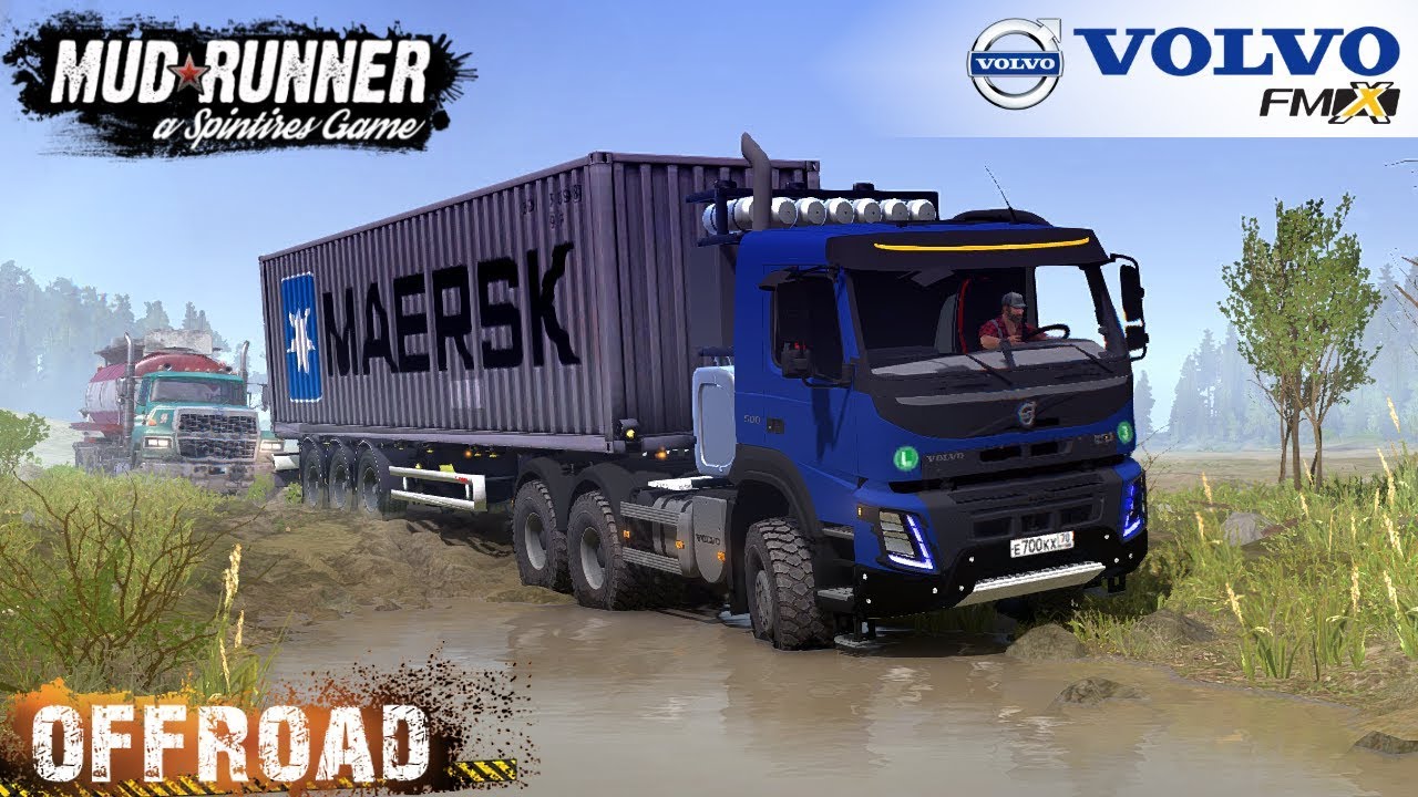 Volvo FMX 6x6 Truck v2.0 - MudRunner / SnowRunner / Spintires