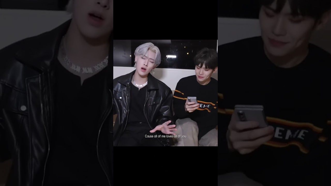 Ricky singing All of Me😍😍