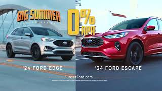 Big Summer Sales Event - 0% SUV Financing