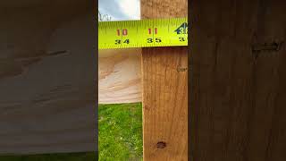 Wood 🪵 Fence Tips On Spacing Boards #Fence #Build #Work