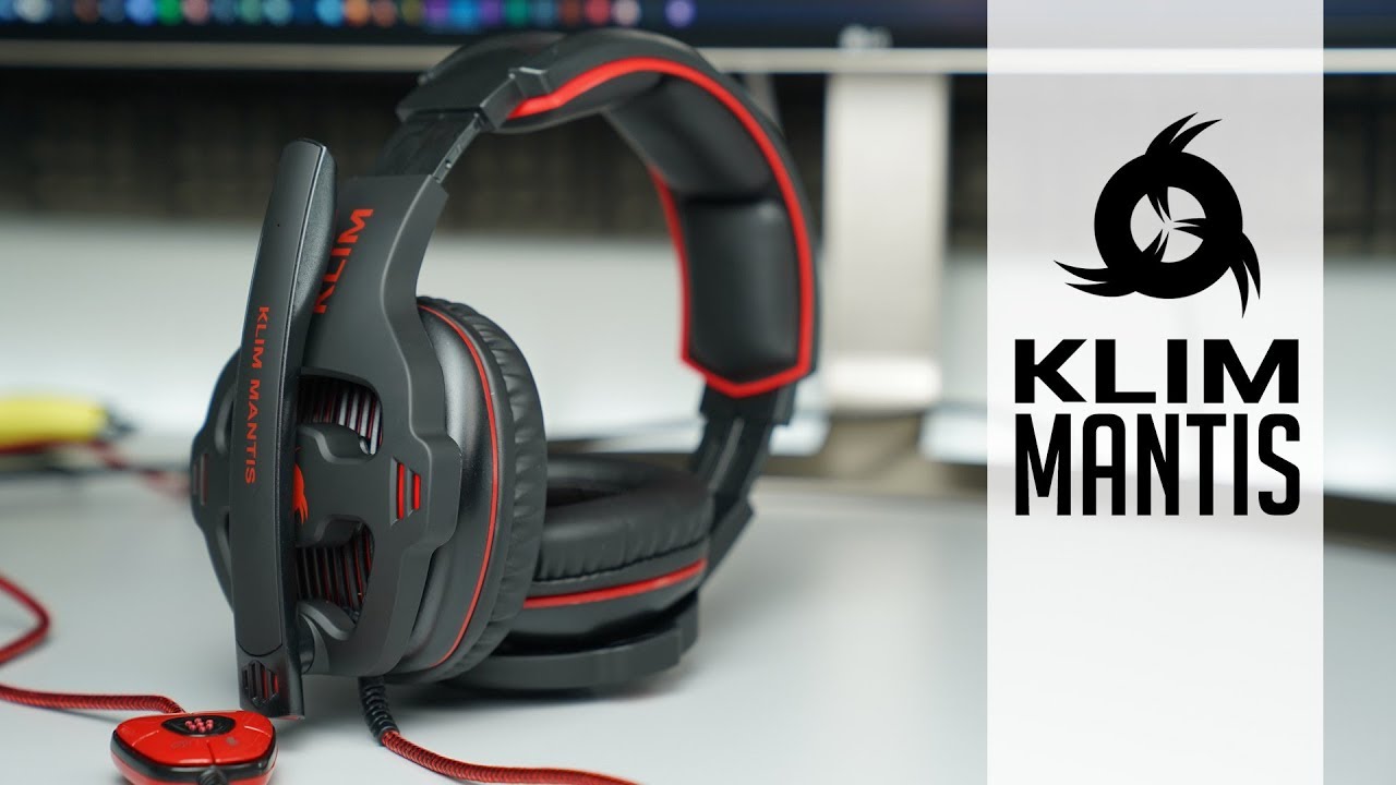 KLIM Mantis - Le cuffie da gaming 7.1 ultra confortevoli - YouTube