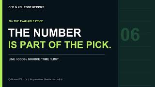 How We Select CFB & NFL Picks | Our 8-Step Evaluation Process